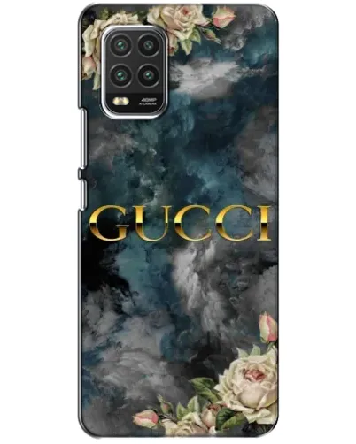 Чохол для Xiaomi Mi 10 Lite з картинкою «Абстрактні квіти Gucci»