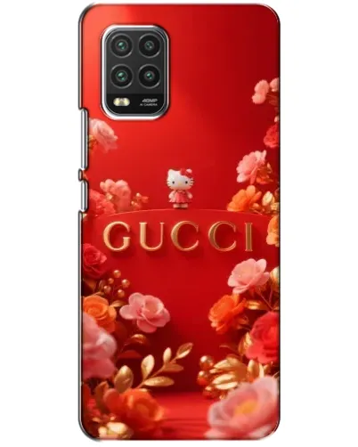 Чехол для Xiaomi Mi 10 Lite с картинкой «Gucci — золотой сад»
