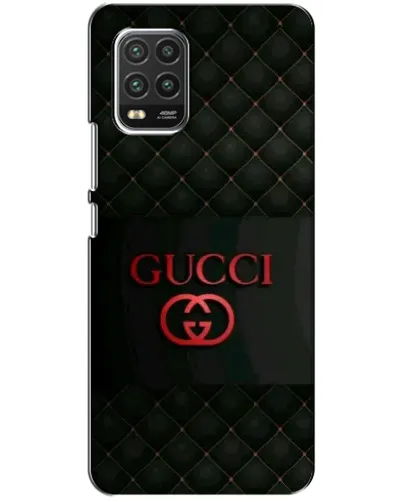 Чехол для Xiaomi Mi 10 Lite с картинкой «Gucci — стеганый черный»