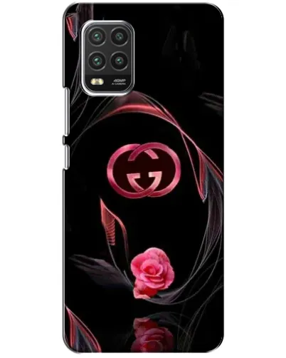 Чехол для Xiaomi Mi 10 Lite с картинкой «Gucci — неоновая роза»