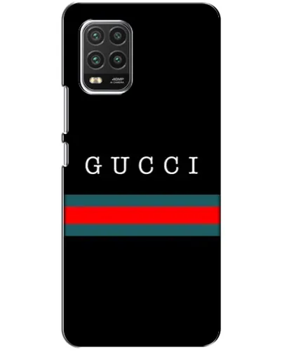 Чехол для Xiaomi Mi 10 Lite с картинкой «Gucci — красный пояс»