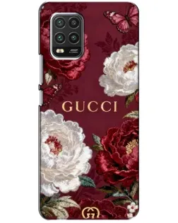 Чохол для Xiaomi Mi 10 Lite з картинкою «Gucci — бордові троянди» Чохол для Xiaomi Mi 10 Lite з картинкою «Gucci — бордові троянди»