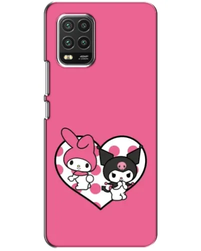 Чехол для Xiaomi Mi 10 Lite с картинкой «Kuromi и My Melody» Чехол для Xiaomi Mi 10 Lite с картинкой «Kuromi и My Melody»