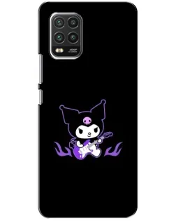 Чехол для Xiaomi Mi 10 Lite с картинкой «Электрическая Kuromi» Чехол для Xiaomi Mi 10 Lite с картинкой «Электрическая Kuromi»