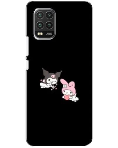 Чехол для Xiaomi Mi 10 Lite с картинкой «My Melody и Kuromi» Чехол для Xiaomi Mi 10 Lite с картинкой «My Melody и Kuromi»