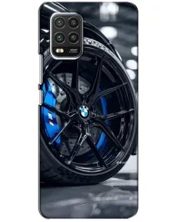 Чехол для Xiaomi Mi 10 Lite с картинкой «Колесо BMW вблизи»