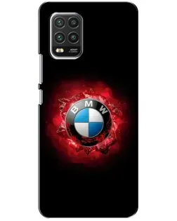 Чехол для Xiaomi Mi 10 Lite с картинкой «Логотип BMW — вспышка»