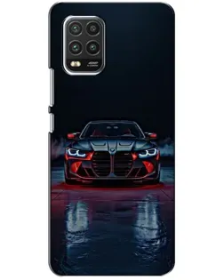 Чехол для Xiaomi Mi 10 Lite с картинкой «BMW на мокрой дороге»