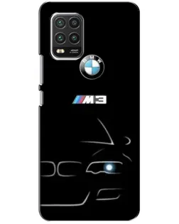 Чехол для Xiaomi Mi 10 Lite с картинкой «Минималистичный принт BMW M3»
