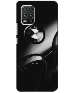Чехол для Xiaomi Mi 10 Lite с картинкой «Эмблема BMW — макро»