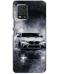 Чехол для Xiaomi Mi 10 Lite с картинкой «BMW сквозь туман»