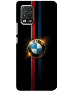 Чехол для Xiaomi Mi 10 Lite с картинкой «BMW M-Power неон»