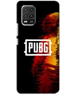Чохол для Xiaomi Mi 10 Lite з картинкою «Яскравий логотип PUBG»