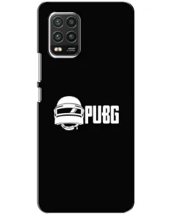 Чехол для Xiaomi Mi 10 Lite с картинкой «PUBG — классический лого»