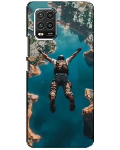 Чехол для Xiaomi Mi 10 Lite с картинкой «PUBG — свободное падение» Чехол для Xiaomi Mi 10 Lite с картинкой «PUBG — свободное падение»