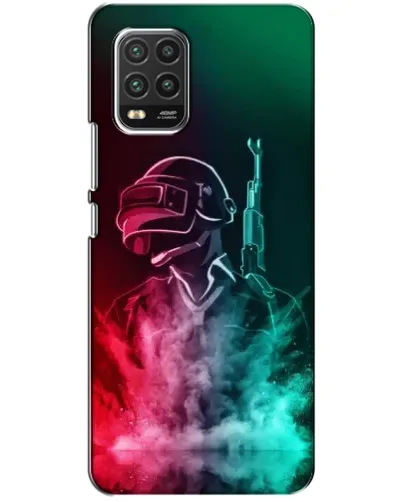 Чехол для Xiaomi Mi 10 Lite с картинкой «PUBG — огненный воин» Чехол для Xiaomi Mi 10 Lite с картинкой «PUBG — огненный воин»