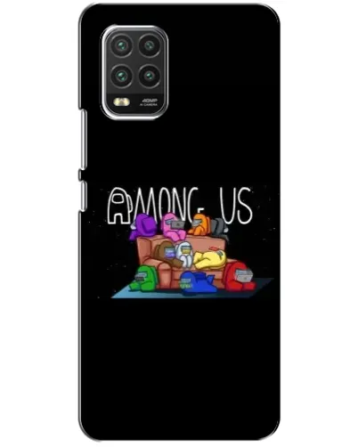 Чехол для Xiaomi Mi 10 Lite с картинкой «Логотип Among Us» Чехол для Xiaomi Mi 10 Lite с картинкой «Логотип Among Us»