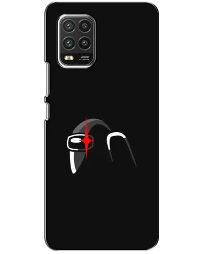 Чехол для Xiaomi Mi 10 Lite с картинкой «Among Us шлем» Чехол для Xiaomi Mi 10 Lite с картинкой «Among Us шлем»