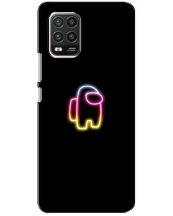Чехол для Xiaomi Mi 10 Lite с картинкой «Among Us градиент»