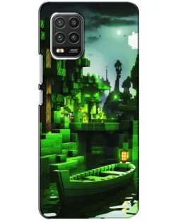 Чехол для Xiaomi Mi 10 Lite с картинкой «Minecraft лесной пейзаж» Чехол для Xiaomi Mi 10 Lite с картинкой «Minecraft лесной пейзаж»