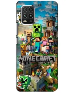 Чехол для Xiaomi Mi 10 Lite с картинкой «Замок Minecraft» Чехол для Xiaomi Mi 10 Lite с картинкой «Замок Minecraft»