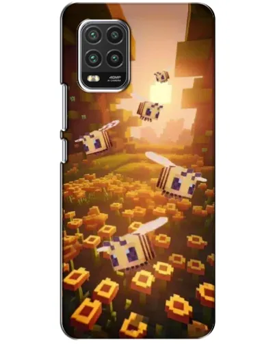 Чехол для Xiaomi Mi 10 Lite с картинкой «Поле подсолнухов»