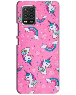Чехол для Xiaomi Mi 10 Lite с картинкой «Unicorn паттерн розовый» Чехол для Xiaomi Mi 10 Lite с картинкой «Unicorn паттерн розовый»