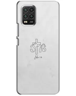 Чехол для Xiaomi Mi 10 Lite с картинкой «Иоанна 3:16 Крест» Чехол для Xiaomi Mi 10 Lite с картинкой «Иоанна 3:16 Крест»