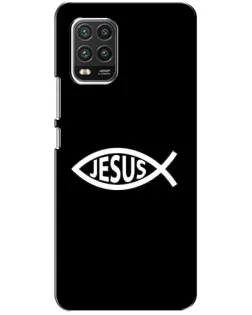 Чехол для Xiaomi Mi 10 Lite с картинкой «Классический Jesus»