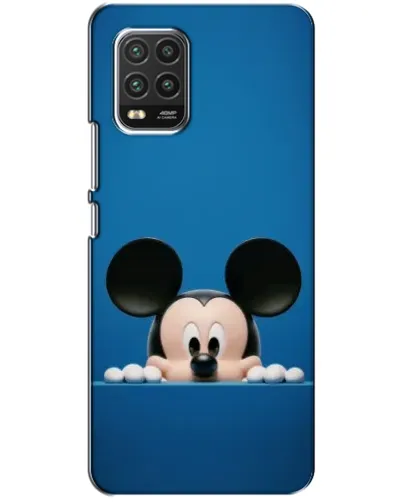 Чехол для Xiaomi Mi 10 Lite с картинкой «Микки выглядывает» Чехол для Xiaomi Mi 10 Lite с картинкой «Микки выглядывает»