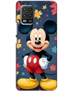 Чехол для Xiaomi Mi 10 Lite с картинкой «Осенний Mickey Mouse»