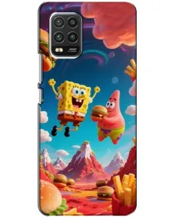 Чехол для Xiaomi Mi 10 Lite с картинкой «Космический фастфуд» Чехол для Xiaomi Mi 10 Lite с картинкой «Космический фастфуд»