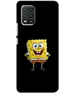 Чехол для Xiaomi Mi 10 Lite с картинкой «Классический Губка Боб»