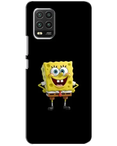 Чехол для Xiaomi Mi 10 Lite с картинкой «Классический Губка Боб»