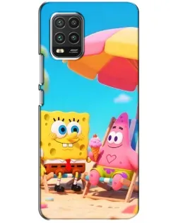 Чехол для Xiaomi Mi 10 Lite с картинкой «Отдых на пляже»