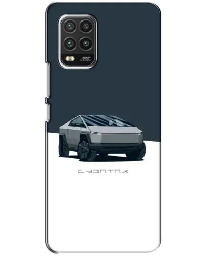 Чехол для Xiaomi Mi 10 Lite с картинкой «Серебристый Cybertruck Tesla» Чехол для Xiaomi Mi 10 Lite с картинкой «Серебристый Cybertruck Tesla»