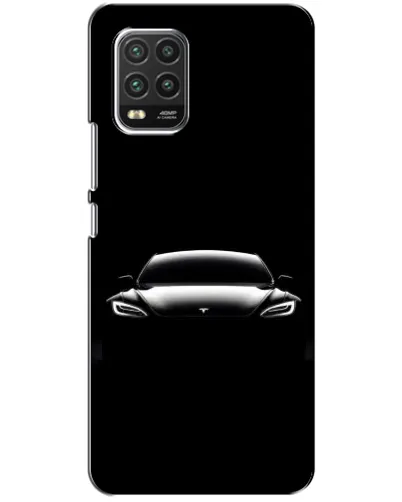 Чехол для Xiaomi Mi 10 Lite с картинкой «Фары Tesla Night» Чехол для Xiaomi Mi 10 Lite с картинкой «Фары Tesla Night»