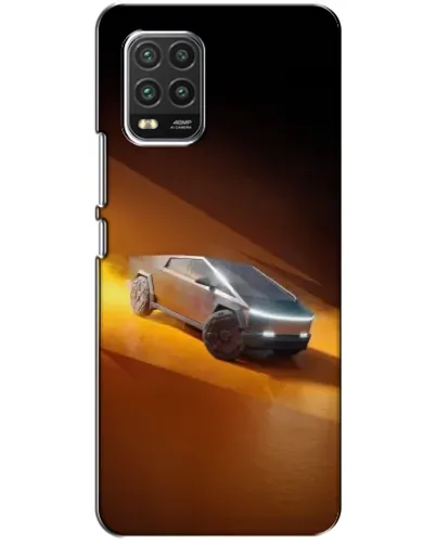 Чехол для Xiaomi Mi 10 Lite с картинкой «Cybertruck в пустыне» Чехол для Xiaomi Mi 10 Lite с картинкой «Cybertruck в пустыне»
