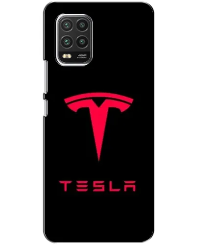 Чехол для Xiaomi Mi 10 Lite с картинкой «Tesla Red Logo» Чехол для Xiaomi Mi 10 Lite с картинкой «Tesla Red Logo»