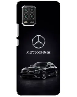 Чехол для Xiaomi Mi 10 Lite с картинкой «Mercedes — решетка радиатора»