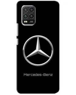 Чехол для Xiaomi Mi 10 Lite с картинкой «Mercedes Silver Logo»