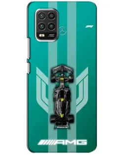 Чехол для Xiaomi Mi 10 Lite с картинкой «Mercedes AMG Petronas»