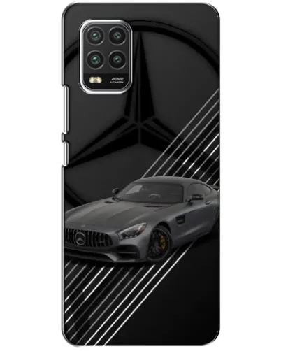 Чехол для Xiaomi Mi 10 Lite с картинкой «Mercedes AMG — графика» Чехол для Xiaomi Mi 10 Lite с картинкой «Mercedes AMG — графика»