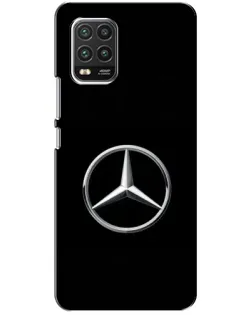 Чехол для Xiaomi Mi 10 Lite с картинкой «Mercedes классический лого»