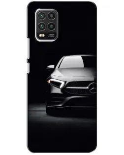 Чехол для Xiaomi Mi 10 Lite с картинкой «Свет фар Mercedes»