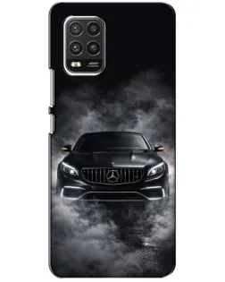 Чехол для Xiaomi Mi 10 Lite с картинкой «Mercedes в дыму»
