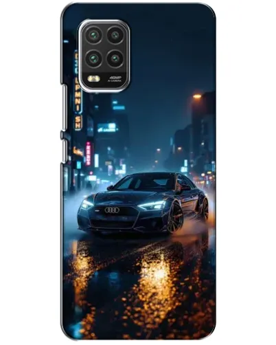 Чехол для Xiaomi Mi 10 Lite с картинкой «Ночной город и Audi» Чехол для Xiaomi Mi 10 Lite с картинкой «Ночной город и Audi»