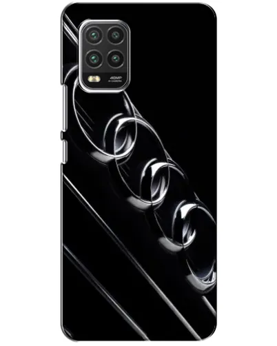 Чехол для Xiaomi Mi 10 Lite с картинкой «Audi — абстрактные кольца» Чехол для Xiaomi Mi 10 Lite с картинкой «Audi — абстрактные кольца»