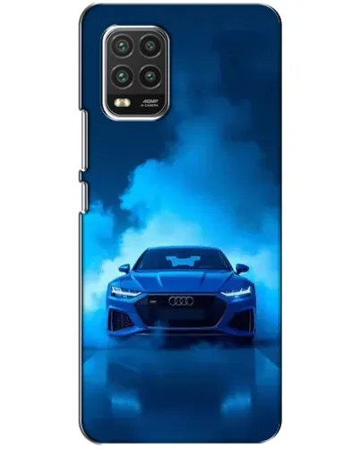 Чехол для Xiaomi Mi 10 Lite с картинкой «Audi — голубая энергия» Чехол для Xiaomi Mi 10 Lite с картинкой «Audi — голубая энергия»