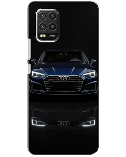 Чехол для Xiaomi Mi 10 Lite с картинкой «Audi — ночное отражение» Чехол для Xiaomi Mi 10 Lite с картинкой «Audi — ночное отражение»